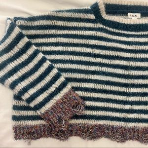Cropped Sparkly Sweater